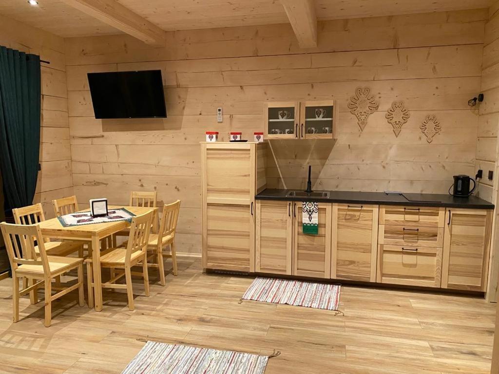 Goralskie Domki U Topora Czarny Dunajec Bagian luar foto