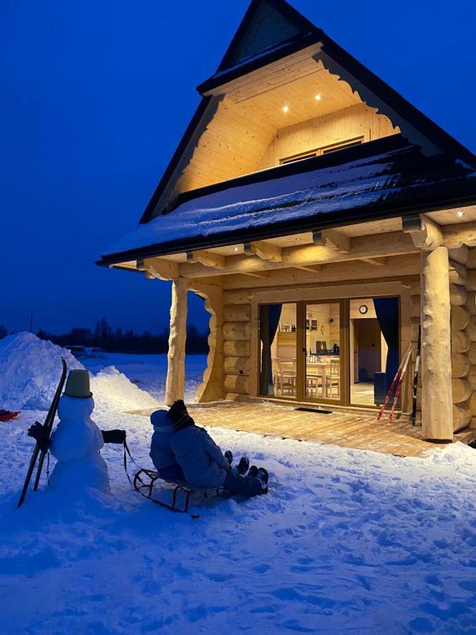Goralskie Domki U Topora Czarny Dunajec Bagian luar foto