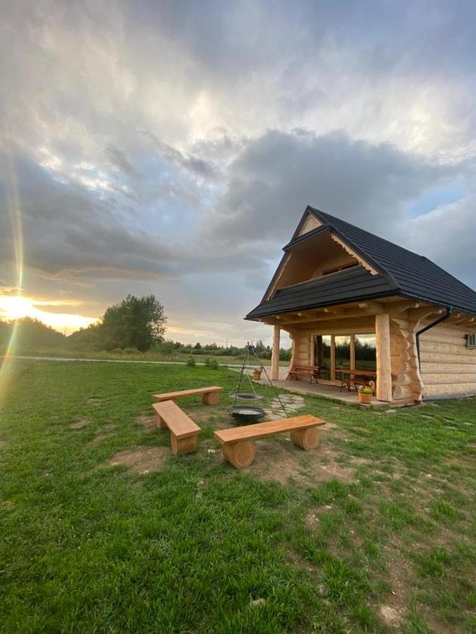 Goralskie Domki U Topora Czarny Dunajec Bagian luar foto